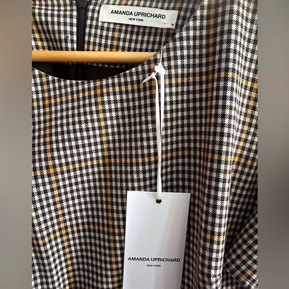 Amanda Uprichard “Westwick” Puff sleeve Plaid mini dress - Picture 10 of 10